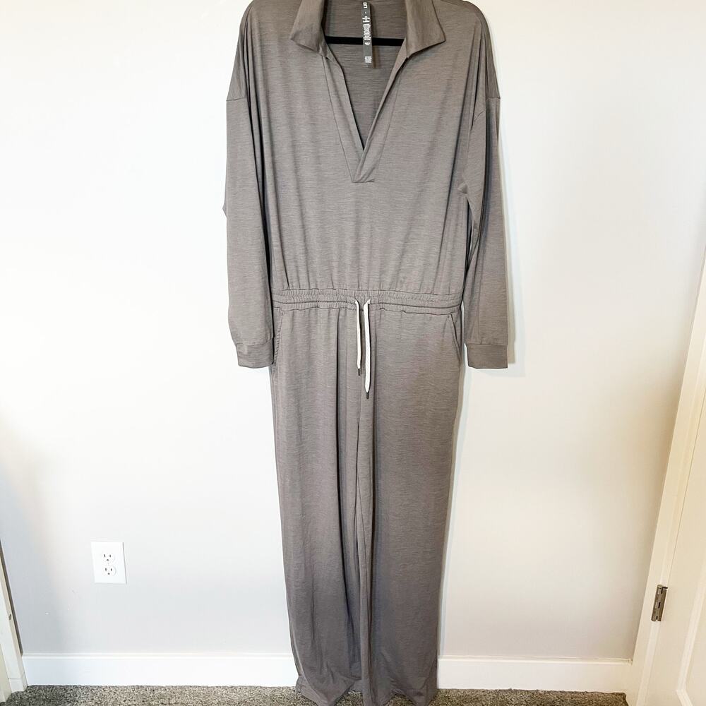 Vuori Lux‎ Intentions Jumpsuit smoke heather women’s large